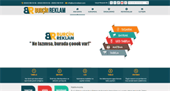 Desktop Screenshot of burcinreklam.com